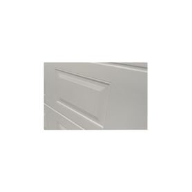 puerta de garage de alta calidad color blanco 10x8 pies  aislada estilo americana  cuadro corto205073