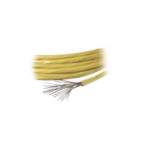 Bobina De Cable De 305 Metros Color Amarillo Compuesto Por  6 X 22 Awg Blindados 4 X 18 Awg 4 X 22 Awg Y 2 X 22 Awg Para Aplicac