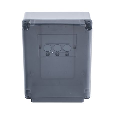 refacción para barreras xbs y xbf accesspro industrial  caja de plástico con botonera para cuadro de mando163669