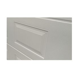 puerta de garage de alta calidad color blanco 20x8 pies  aislada estilo americana  cuadro corto206906