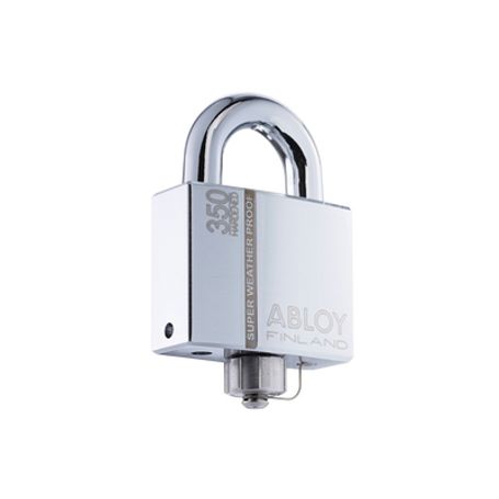 candado abloy  grado 5 de seguridad  arco de 50 mm  tapa protectora  sello impermeable