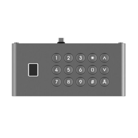 módulo de teclado y huella digital para frente de calle ip dskd9633wbe6 conexión usbc  15 botones  ip65  ik07