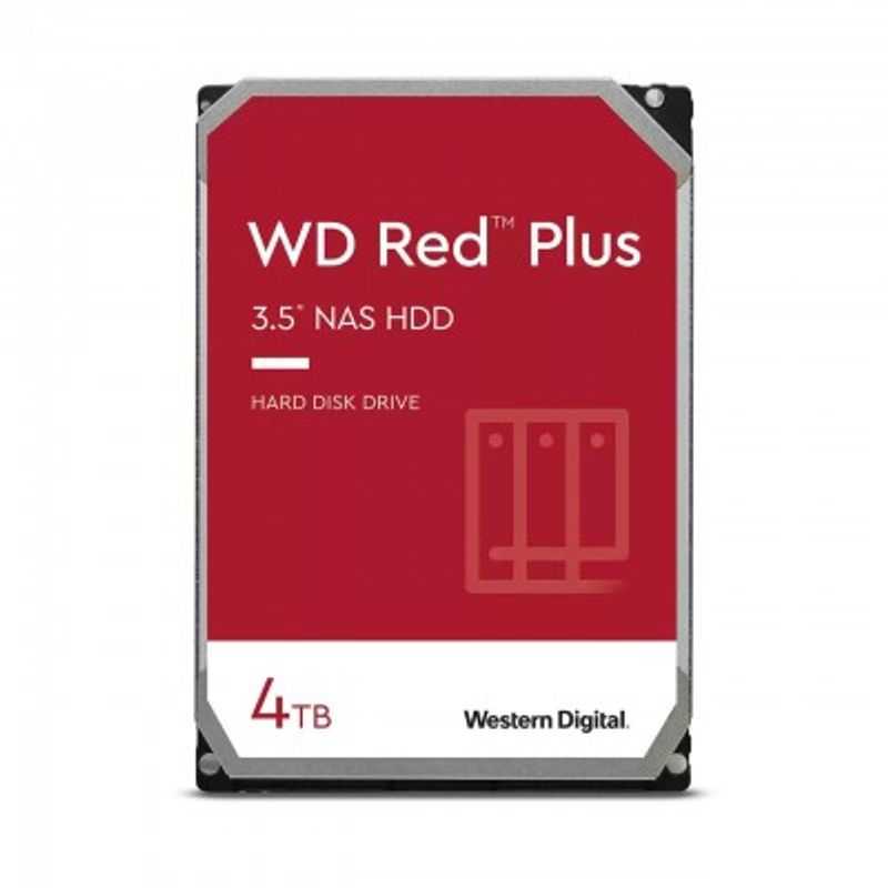 Disco Duro WD RED Plus Modelo WD40EFPX de 4TB 256MB Cache TL1 