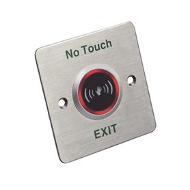 boton de salida sin contacto  perfil ancho  fabricado en aluminioo  nc  no