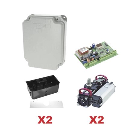 Kit De Operadores Subterraneos Faac S800 A 115v Para Puertas Abatibles / Para Puertas De Hasta  2 Metros Y  800 Kg