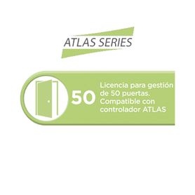 licencia para 50 puertas compatible con controlador atlas