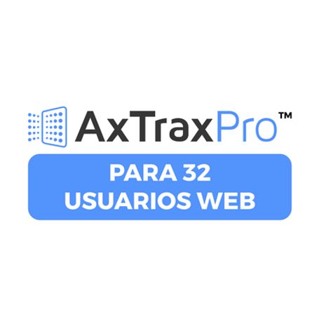 Licencia De 32 Usuarios Clientes Web Para Axtraxpro