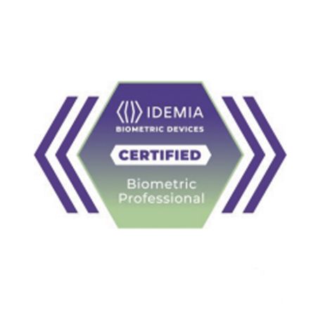 Certificado Idemia Profesional Biométrico  Membresia De 2 Anos Con Acceso Al Módulo De Ventas 24/7 A La Plataforma De Aprendizaj