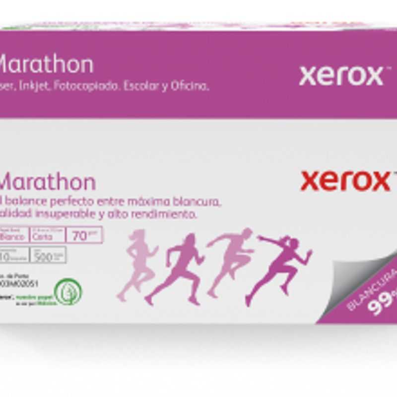 Papel Bond Marathon Carta XEROX Marathon 70 g/m2 99  8.5 x 11 pulgadas 10 paquetes 5000 Hojas TL1 