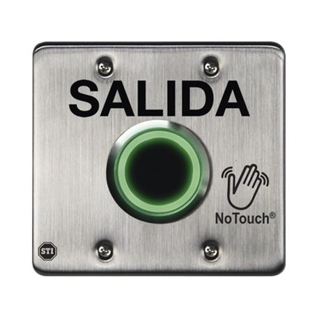 interruptor ir notouch® de acero inoxidable salida doble salida 217137