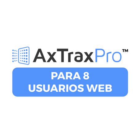 licencia de 4 usuarios clientes web para axtraxpro