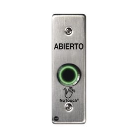 interruptor ir notouch® de acero inoxidable montaje delgado caja posterior abierto   217155
