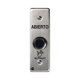 interruptor ir notouch® de acero inoxidable montaje delgado caja posterior abierto   217155