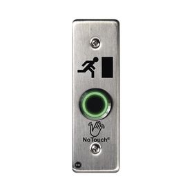 interruptor ir notouch® de acero inoxidable montaje delgado caja posterior simbolo de puerta217153
