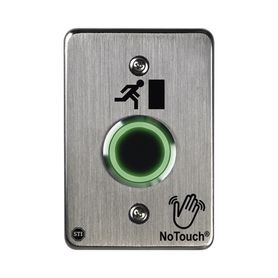 interruptor ir notouch® de acero inoxidable de un solo grupo simbolo de puerta217150