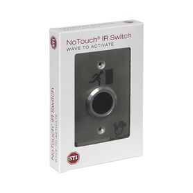 interruptor ir notouch® de acero inoxidable de un solo grupo simbolo de puerta217150