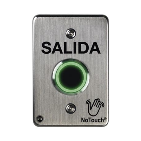 interruptor ir notouch® de acero inoxidable salida única salida217151