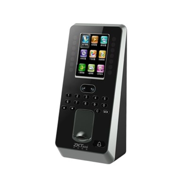 Terminal Multimedia Con Reconocimiento Facial  / Teclado / Huella / Hasta 4000 Rostros(1.1) / 4000 Huellas