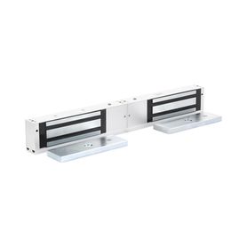 chapa magnética doble para aplicación en puertas de doble hoja 1200 lbsx 2 led142837