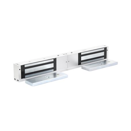 Chapa Magnética Doble Para Aplicación En Puertas De Doble Hoja. 1200 Lbs(x 2). Led Chapa Magnética Doble Para Aplicación En Puertas De Doble Hoja. 1200 Lbs(x 2). Led