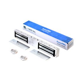 chapa magnética de 1200 lbs para puertas dobles interior led  sensor bloqueo70962