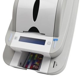 kit de impresora de tarjetas de pvc cinta 250 impresiones paq 100 tarjetas pvc software  impresión un solo lado  laminación opc