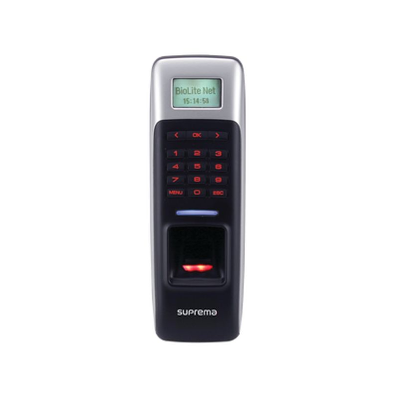 Biolite Net Lector De Huella Con Teclado Y Proximidad 125khz / Protección Ip65 / Uso Con Biostar 1
