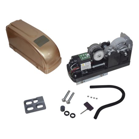 Kit De Motores Para Automatizar Portones Vehiculares Abatibles De 2 Hojas Tipo Reja / Hasta 10 M / Hasta 500 Kg  / Uso Residenci