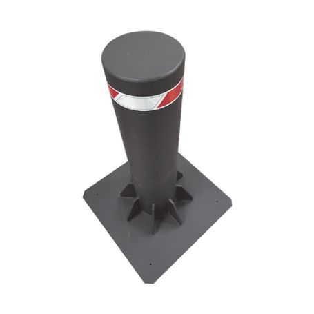 Bolardo Fijo De Alta Seguridad De 220 Mm De Diámetro / Fabricado En Acero Al Carbón 