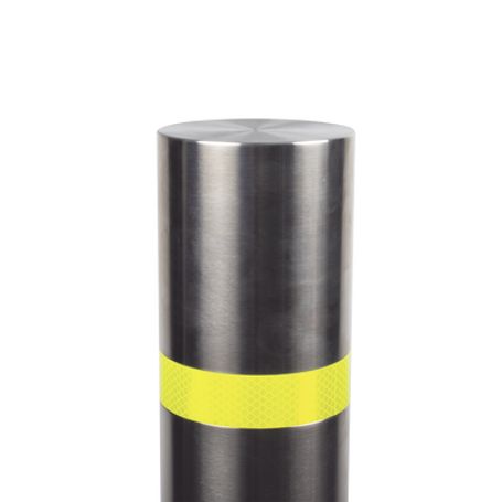 Bolardo Fijo De Acero Inoxidable De 900 Mm De Altura / Ideal Para Aplicaciones Delimitaciones De Automóviles Bolardo Fijo De Acero Inoxidable De 900 Mm De Altura / Ideal Para Aplicaciones Delimitaciones De Automóviles