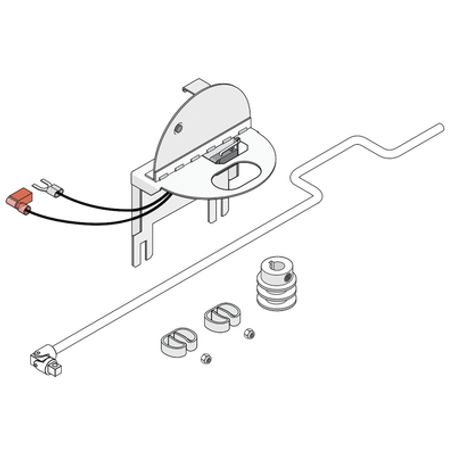 kit de operación manual para barrera 1602090