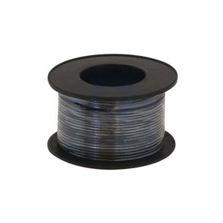 cable color negro para lazos magenticos bobina de 500 ft