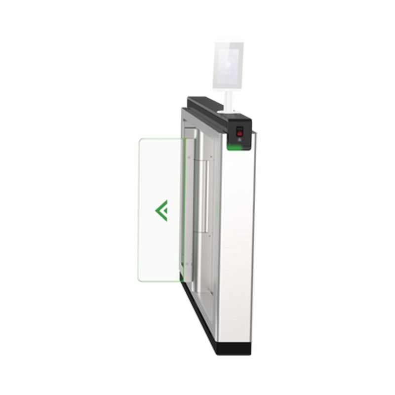 Torniquete De Apertura Para Lado Derecho / Metal / Con 12 Pares De Detectores Ir / Soporta Terminal De Reconocimiento Facial Torniquete De Apertura Para Lado Derecho / Metal / Con 12 Pares De Detectores Ir / Soporta Terminal De Reconocimiento Facial
