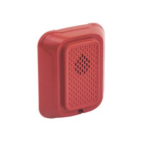 sirena para montaje en pared 12 a 24 vcc color rojo nuevo diseno moderno y elegante y menor consumo de corriente96369
