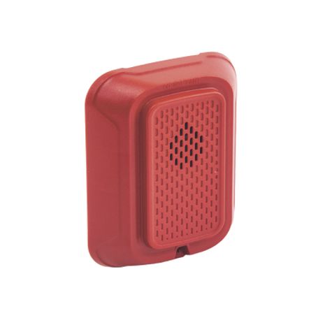 sirena para montaje en pared 12 a 24 vcc color rojo nuevo diseno moderno y elegante y menor consumo de corriente96369