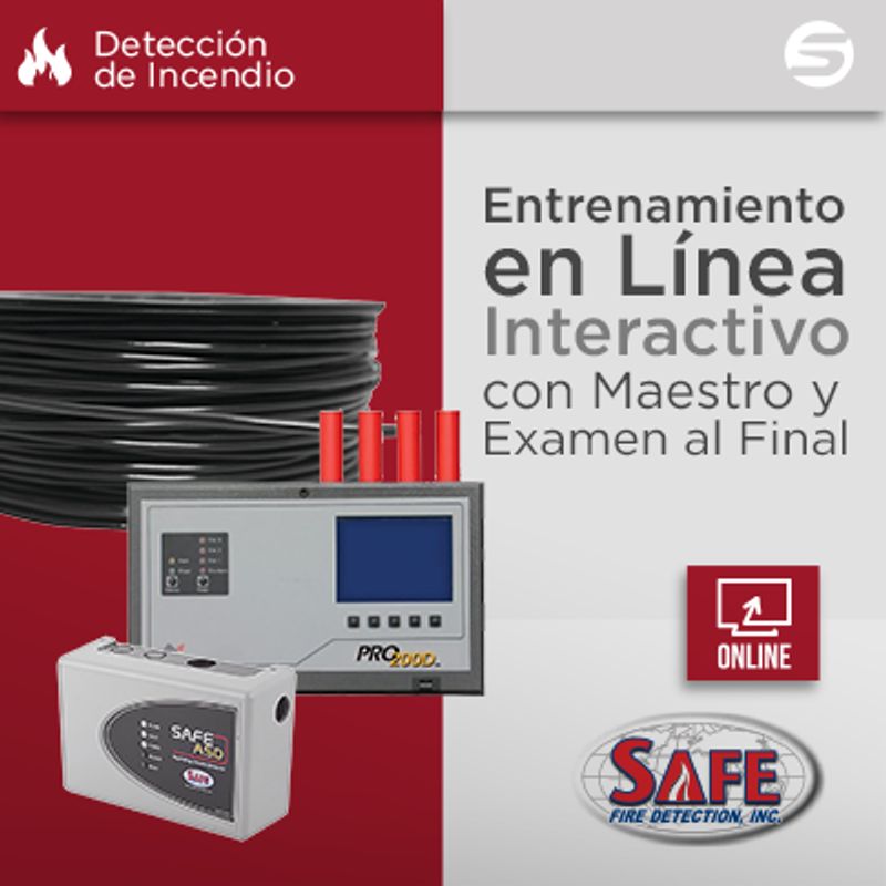 Certificación Virtual De Detección Por Aspiración Y Lineal De Temperatura Safe Certificación Virtual De Detección Por Aspiración Y Lineal De Temperatura Safe