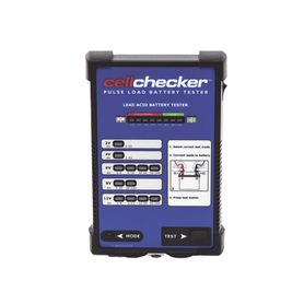 probador de baterias ideal para identificar baterias débiles o en falla para los sistemas de alarma incluye funda210550