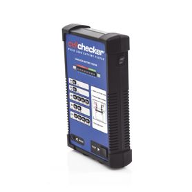 probador de baterias ideal para identificar baterias débiles o en falla para los sistemas de alarma incluye funda210550