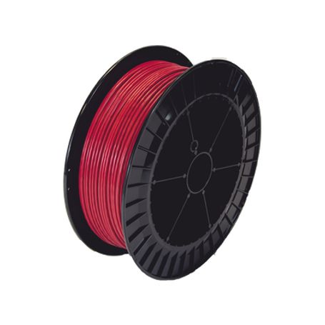 bobina de 152 metros de cable detector de calor temperatura fija 68 grados celsius recubrimiento de nylon rojo para aplicacione