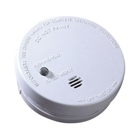 detector autónomo de humo │ sensor iónico │ bateria de 9v incluida │ botón de prueba │pieza