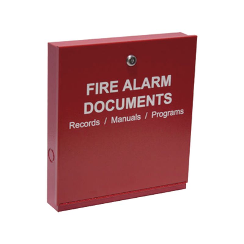 Gabinete Para Documentos Del Sistema De Alarma Contra Incendios