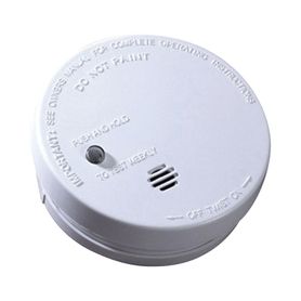 detector autónomo de humo │ sensor iónico │ bateria de 9v incluida │ botón de prueba │ paquete con 12 piezas