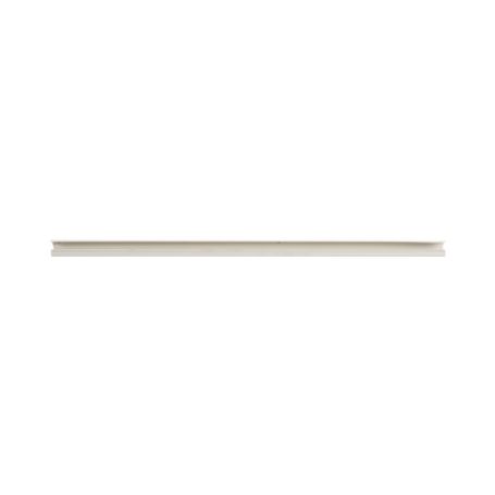 Canaleta Ld5 De Pvc Rigido Con Cinta Adhesiva Para Instalación Sin Herramientas 26 X 15 X 1828.8 Mm Color Blanco Mate