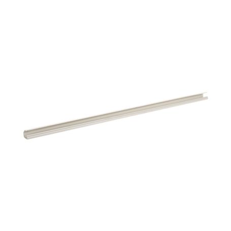 Canaleta Ld5 De Pvc Rigido Con Cinta Adhesiva Para Instalación Sin Herramientas 26 X 15 X 1828.8 Mm Color Blanco Mate