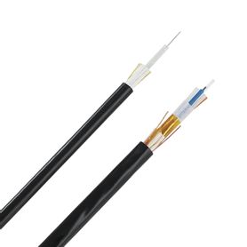 cable de fibra óptica de 6 hilos multimodo om3 50125 optimizada interiorexterior loose tube 250um no conductiva dieléctrica ofn