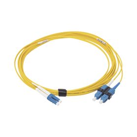 jumper de fibra óptica monomodo os2 xglo lcupcscupc duplex ofnr color amarillo 5 metros90750