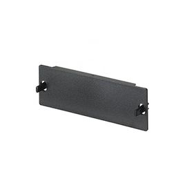 placa ciega fap para reservar espacio de uso futuro en paneles de fibra óptica color negro87173