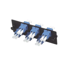 placa acopladora de fibra optica fap con 6 conectores lc duplex 12 fibras para fibra monomodo os1os2 color azul182934