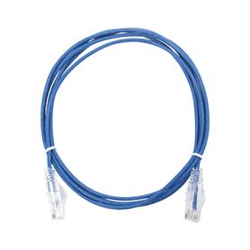 cable de parcheo slim utp cat6  2 m azul diámetro reducido 28 awg171098