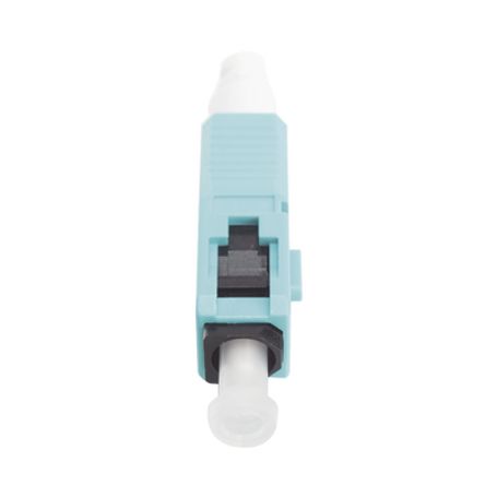 conector de fibra óptica prepulido lightbow sc simplex multimodo 50125 om3om4 reterminable color aqua143661